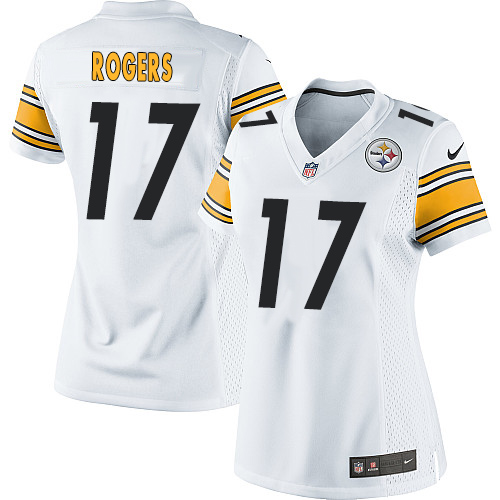 Women's Elite Eli Rogers Nike Jersey White Road - #17 NFL Pittsburgh Steelers